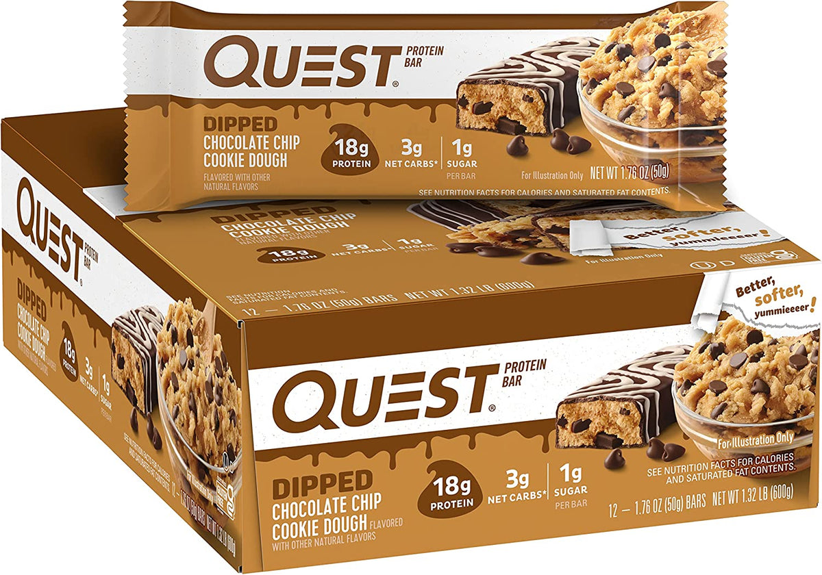 Quest Dipped Protein Bar – FACTORY DIRECT NUTRITION