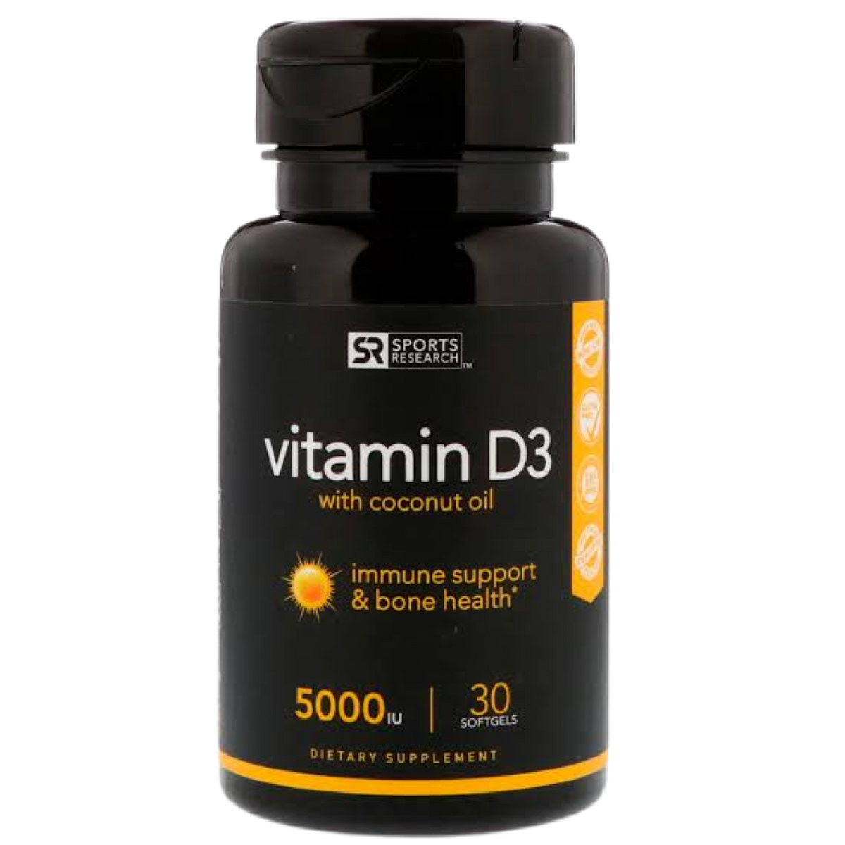 Sports Research, Vitamin D3 with Coconut Oil – FACTORY DIRECT NUTRITION